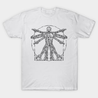 natural vitruvian T-Shirt